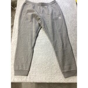Adidas Originals Essentials Pant Mens 2XL Grey Heather Slim Fit Joggers H34659